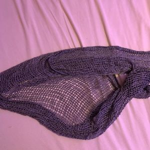 Grey scarf